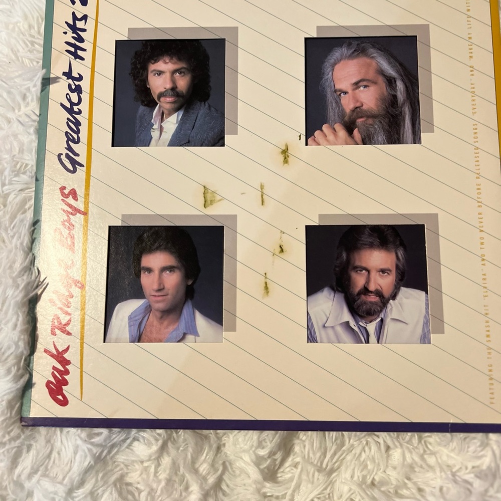 Oak Ridge Boys Greatest Hits Album Cover